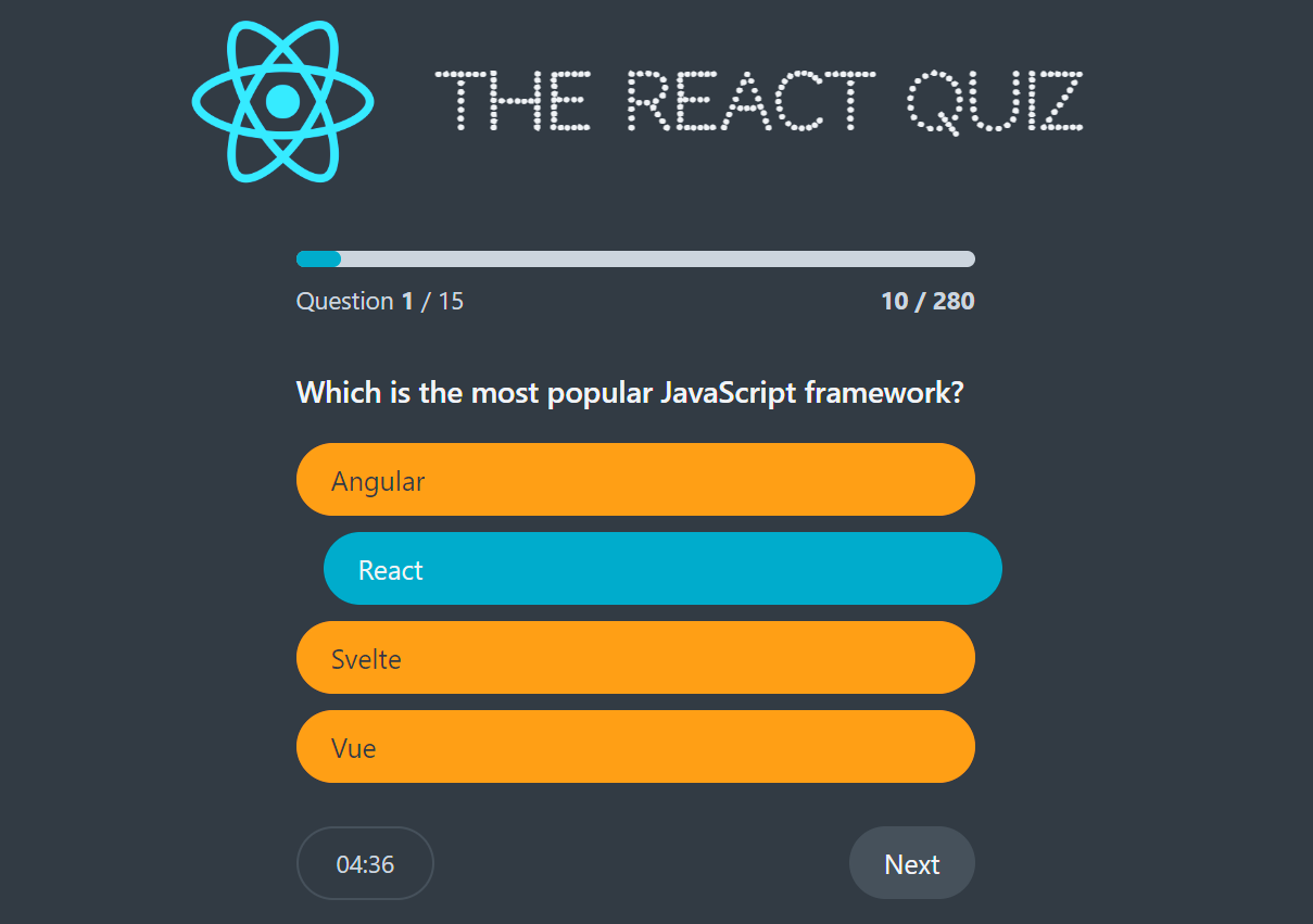 React Quiz App